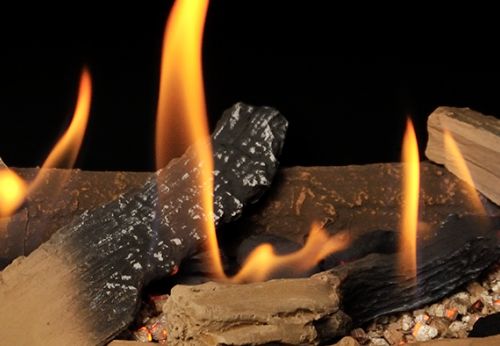 A Faber fire in any type of interior