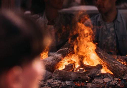 Free-standing Faber fires