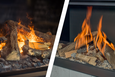 Are you going for an electric fire or a gas fire