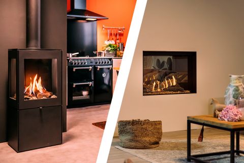 What do you need for a built-in fire or a free-standing stove